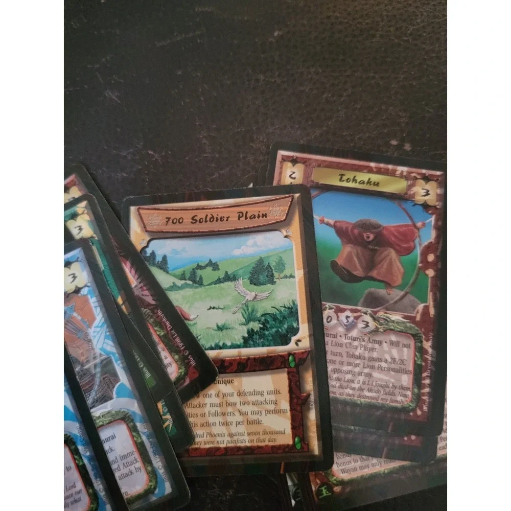 32x Vintage 1998 CCG Card Lot — Legend of the Five‎ Rings L5R